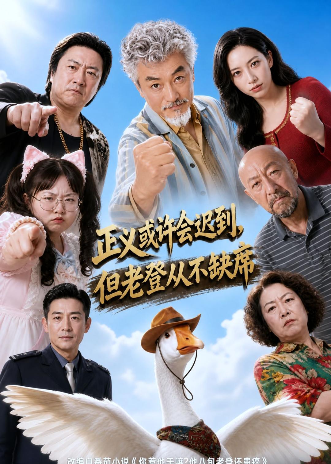 正义或许会迟到，但老爸从不缺席