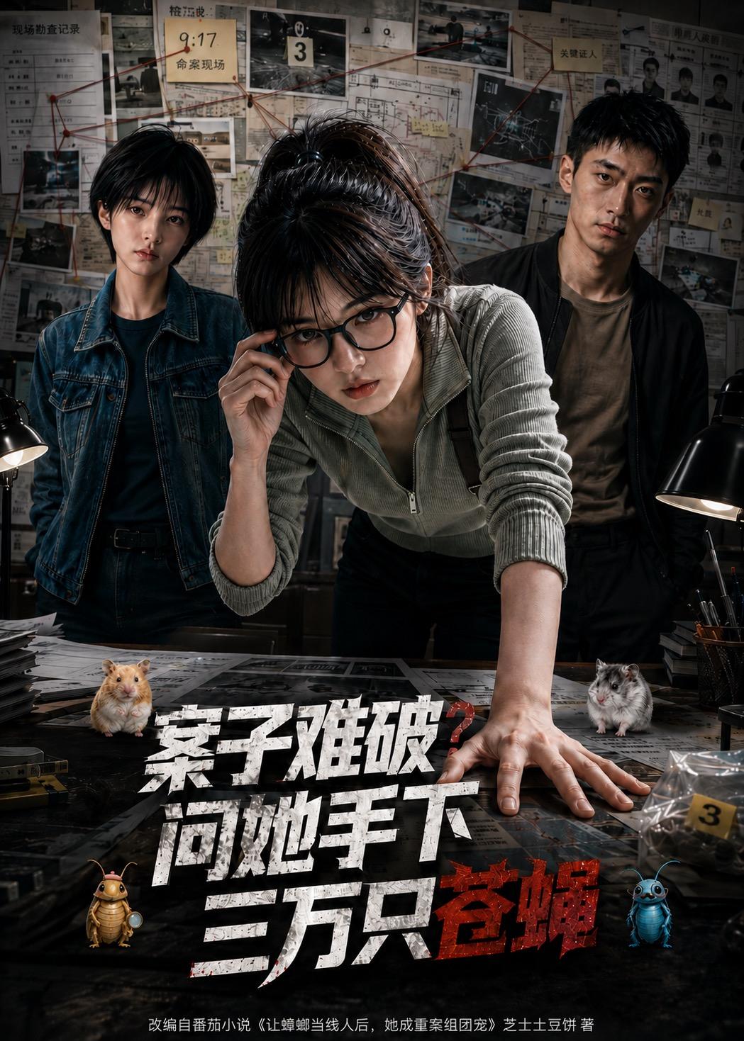 案子难破：问她手下三万只苍蝇