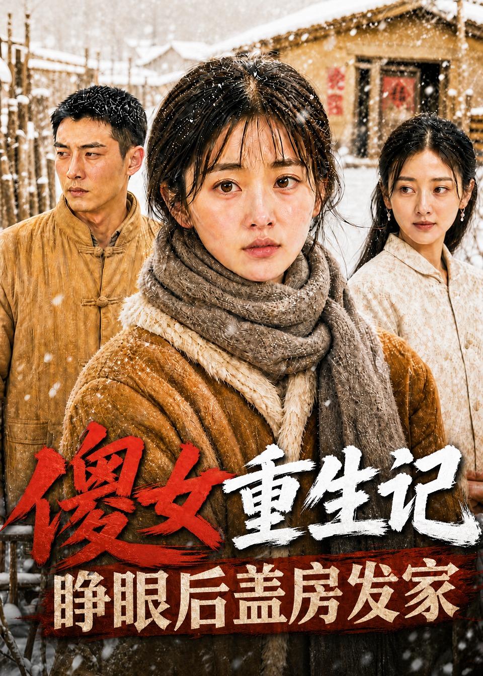 傻女重生记，睁眼后盖房发家