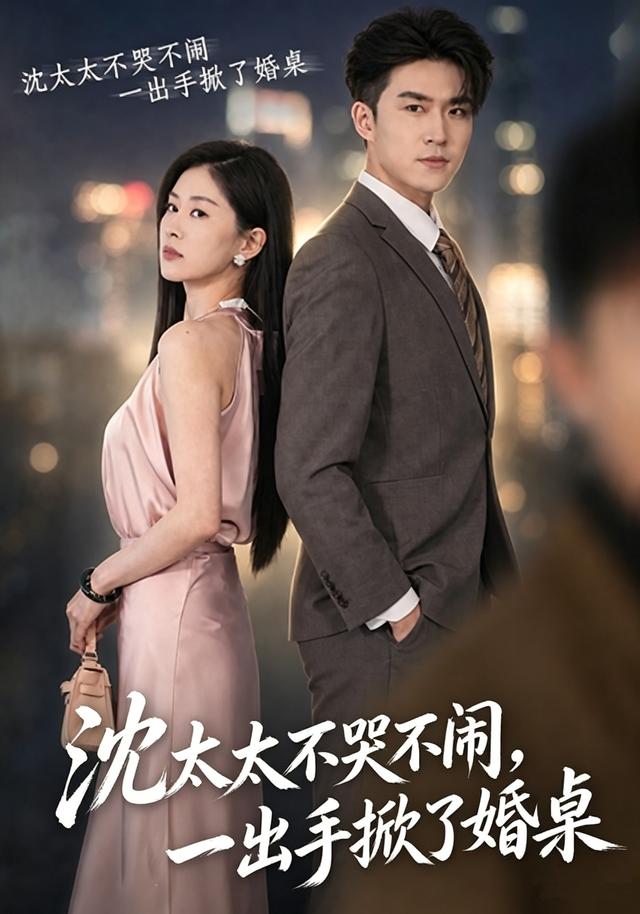沈太太不哭不闹，一出手掀了婚桌